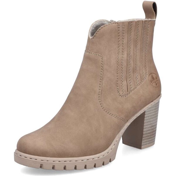 Dámska členková obuv RIEKER Y2571-20 béžová W5 65177304