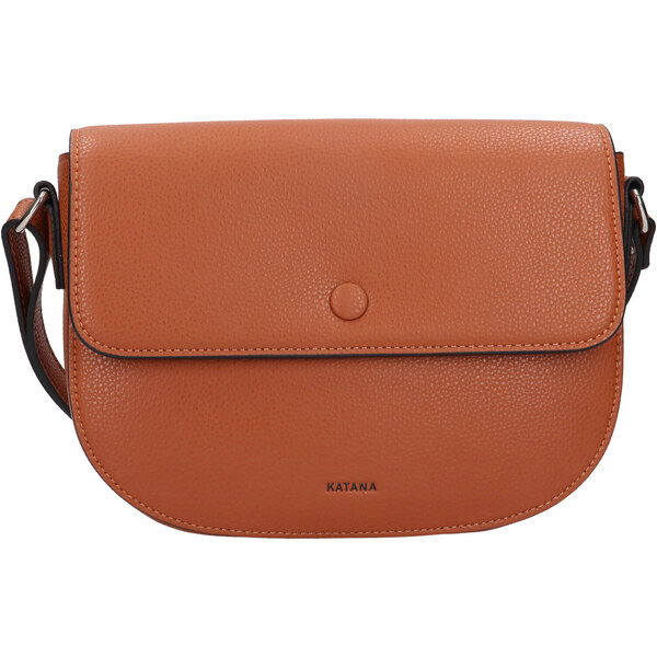 Kožená dámska crosbody kabelka Katana Amálie - koňak 65912300