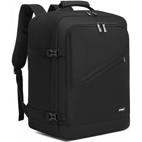 KONO Batoh - business, ideálny na cesty, stredný, čierny 66043673