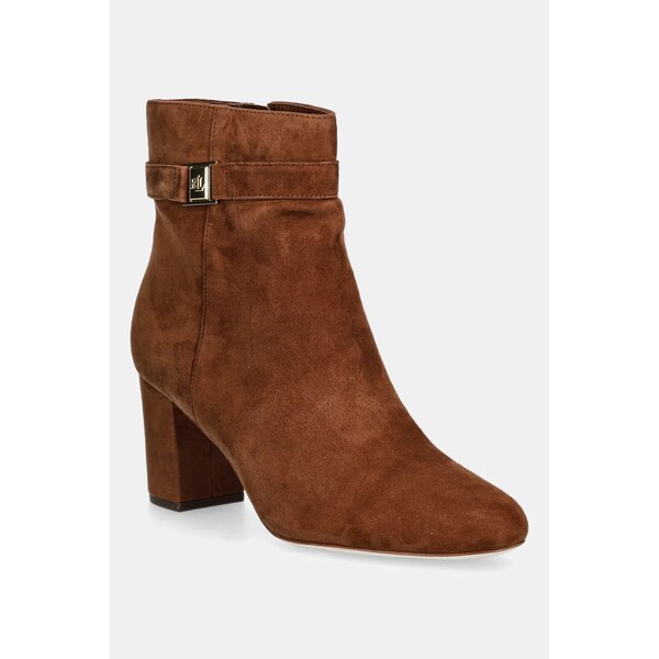 Semišové topánky Lauren Ralph Lauren Kellie Bt Hl 65188815