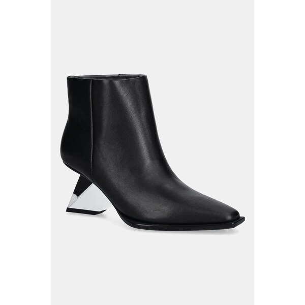 Kožené členkové topánky United Nude Rockit Pull On Bootie 65188859