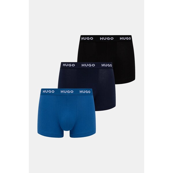 Boxerky HUGO 3-pak TRUNK TRIPLET PACK 65865928