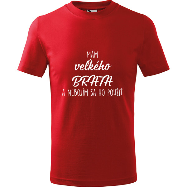 Handel Detské tričko - Mám veľkého brata 65182750