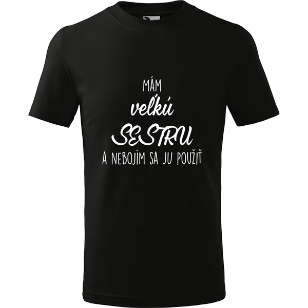 Handel Detské tričko - Mám veľkú sestru 65182755