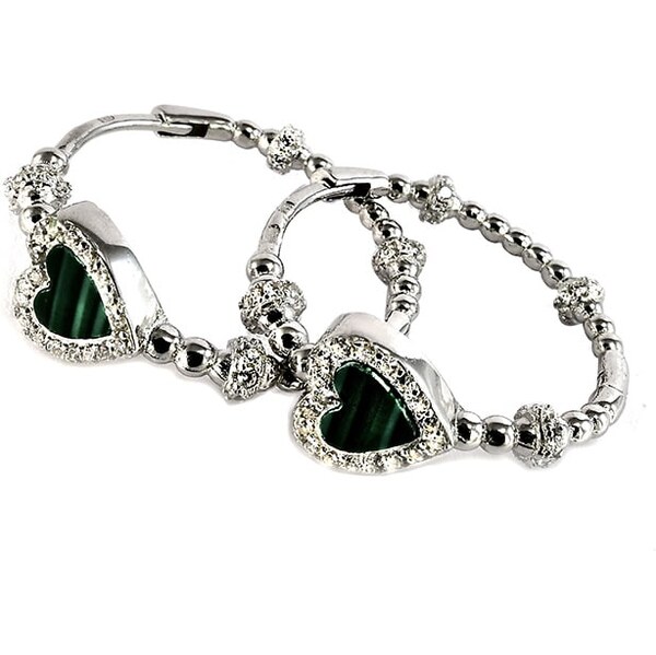 Strieborné náušnice Glare 903 65183026