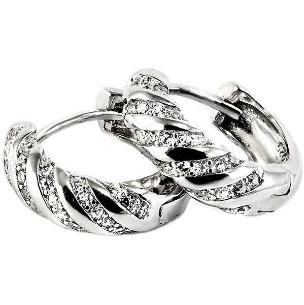 Strieborné náušnice Glare 904 65183027