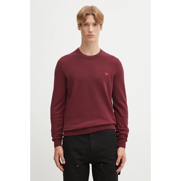 Bavlnený sveter HUGO San Cassius-C1 65185003