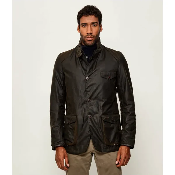Barbour Bunda Beacon | Slim Fit | s prímesou kože 65185945