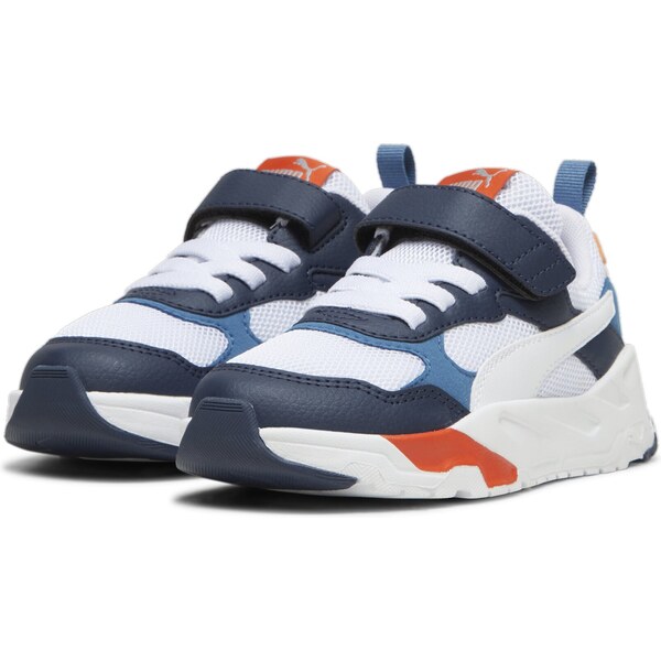 PUMA Tenisky tmavomodrá / tmavooranžová / biela 65189912