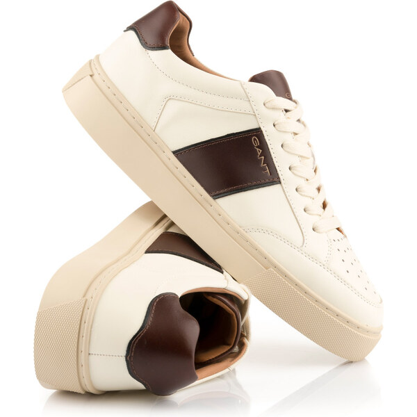 TENISKY GANT MC JULIEN OFF WHITE/COGNAC 65120779