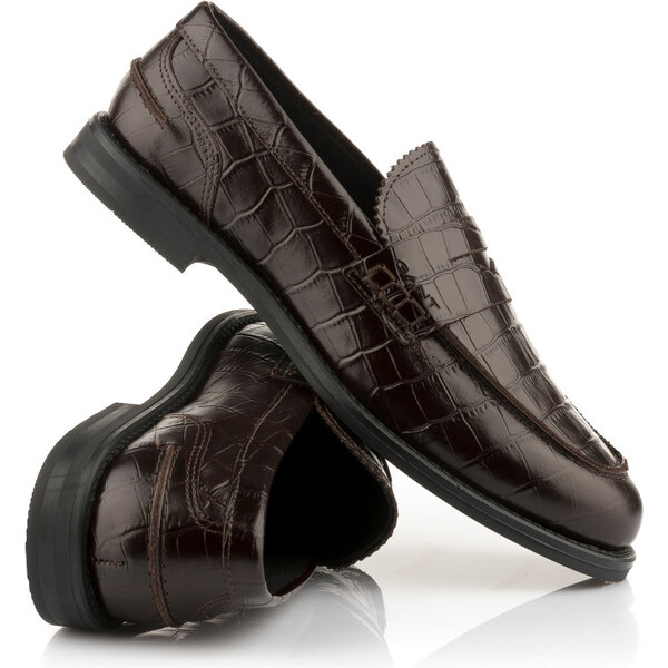 MOKASÍNY GANT GRACELYN DARK BROWN 65120783