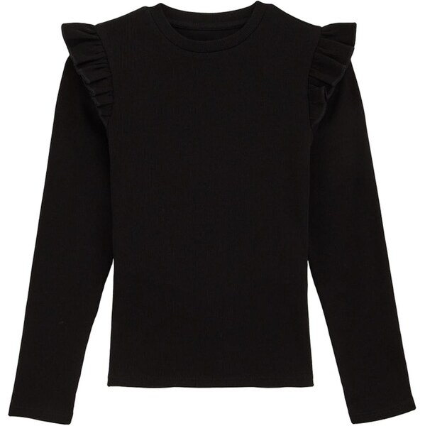 WE Fashion Tričko čierna 65656063