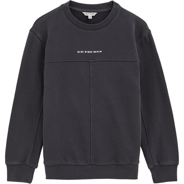 WE Fashion Mikina tmavosivá / biela 65834979