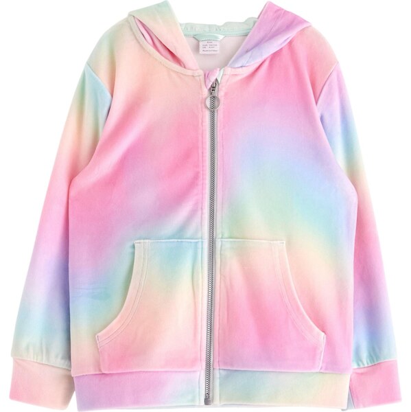 Lindex Tepláková bunda žltá / orgovánová / svetloružová 65658539