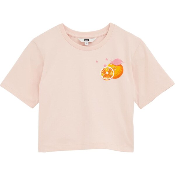 WE Fashion Tričko oranžová / ružová / svetloružová / biela 65658848