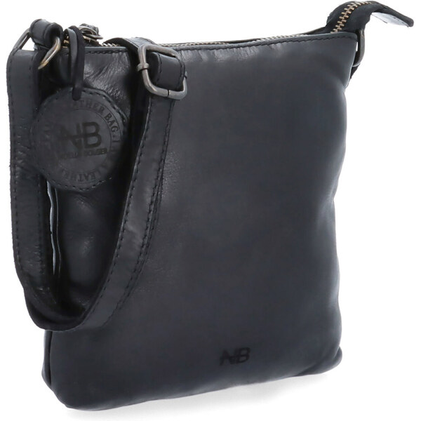 Kožená kabelka crossbody Noelia Bolger čierna NB 2415 C 65194902