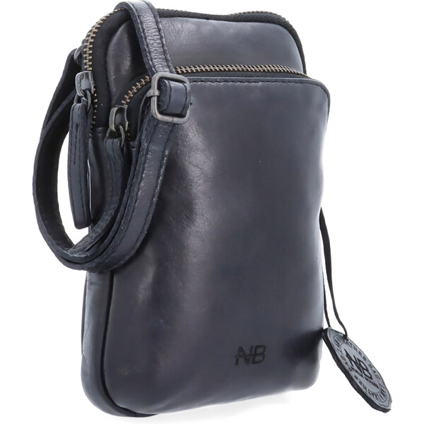 Kožená taška crossbody Noelia Bolger čierna NB 2419 C 65194887
