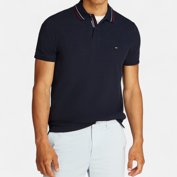 Pánské modré polo triko Tommy Hilfiger M56322 65195341
