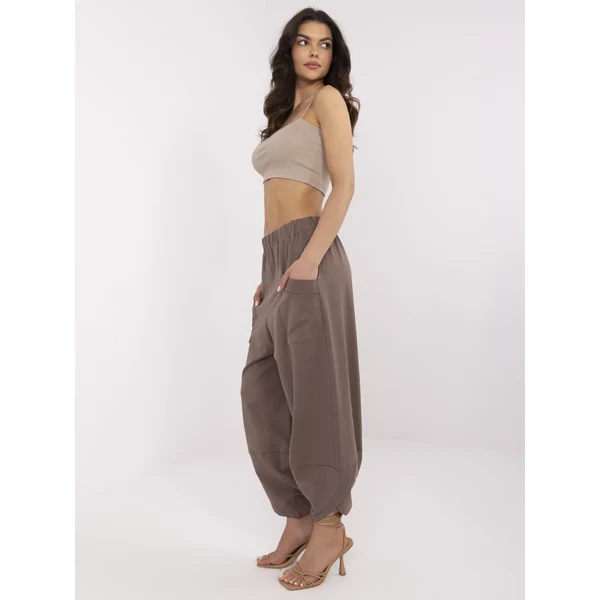 RELEVANCE Sweatpants-RV-DR-9719.86-brown 65198064