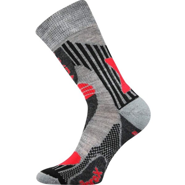 VISION vlnené froté ponožky so striebrom VoXX Sv. sivá 35-38 1 pár 36370949