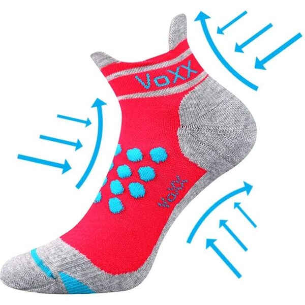 SPRINTER kompresné ponožky so striebrom VoXX Růžová 35-38 1 pár 26459295