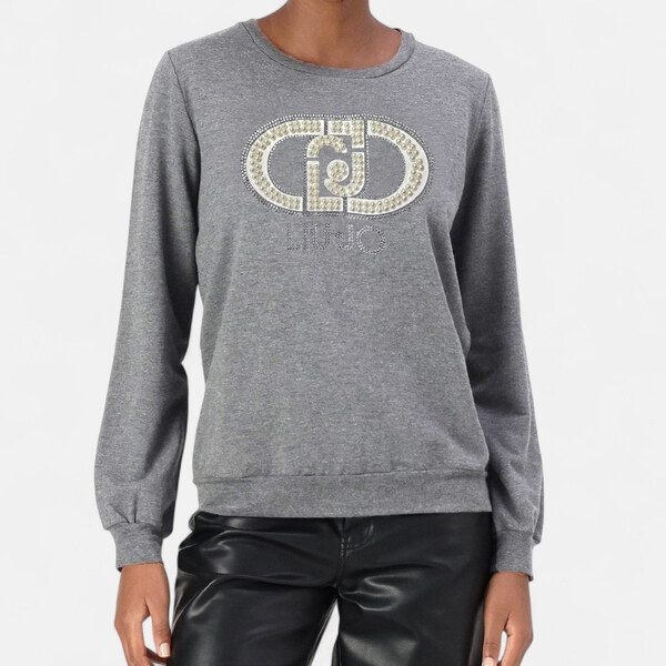 Liu Jo | Dámská šedá mikina Liu.Jo 56321 65196896