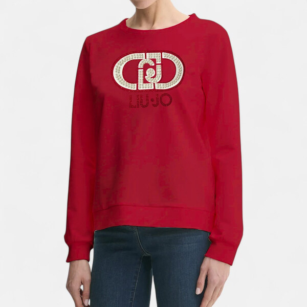 Liu Jo | Dámská červená mikina Liu.Jo 56320 65196895