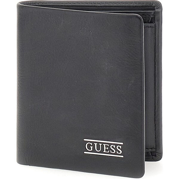 Guess Pánska kožená peňaženka SMNEBRLEA22-BLA 66584044