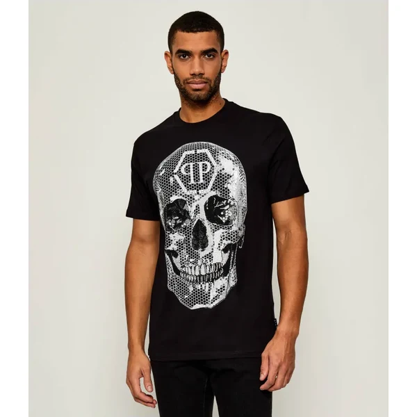 Philipp Plein Tričko Skull Strass | regular fit 65199001