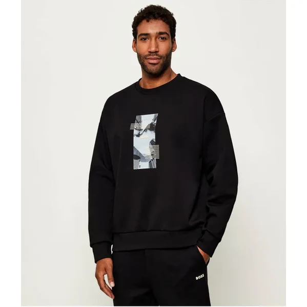 BOSS GREEN Mikina Stenson Zone | Oversize fit | stretch 65198841