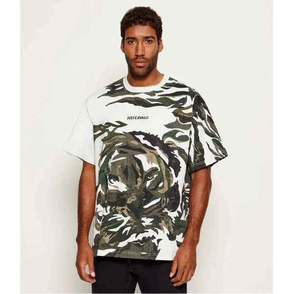 Just Cavalli Tričko | Relaxed fit 65200871