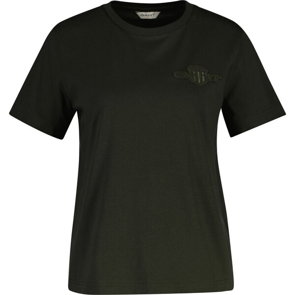 TRIČKO GANT REG TONAL SHIELD SS T-SHIRT GREEN LAGOON 65201035