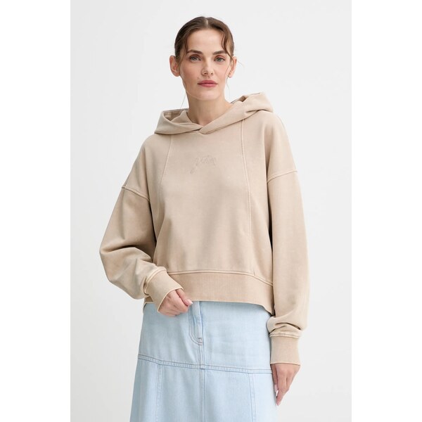 Bavlnená mikina G-Star Washed a line script 65201004