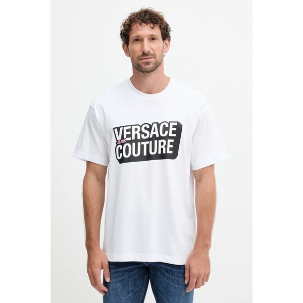 Bavlnené tričko Versace Jeans Couture 65201027