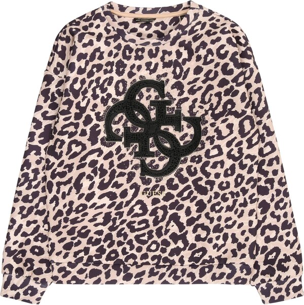 GUESS Tričko Scuba kapučíno / čierna 65376844