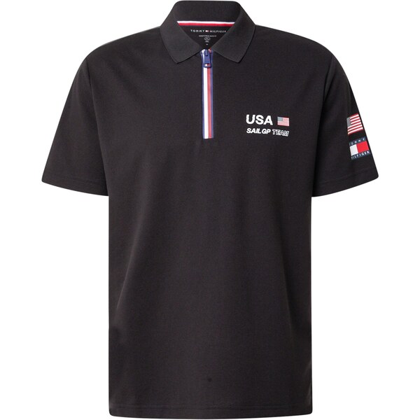 TOMMY HILFIGER Tričko čierna / biela 65201488