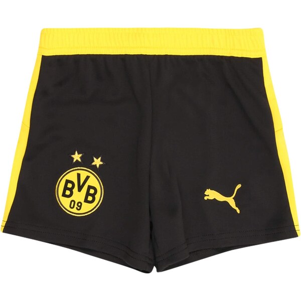 PUMA Športové nohavice Borussia Dortmund 25/26 žltá / čierna 65267762
