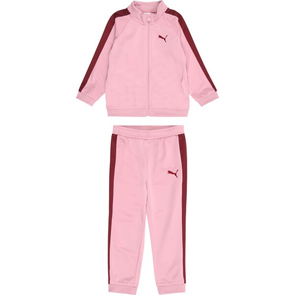 PUMA Joggingová súprava MINICATS T7 ALWAYS ON ružová / bordová 65906045
