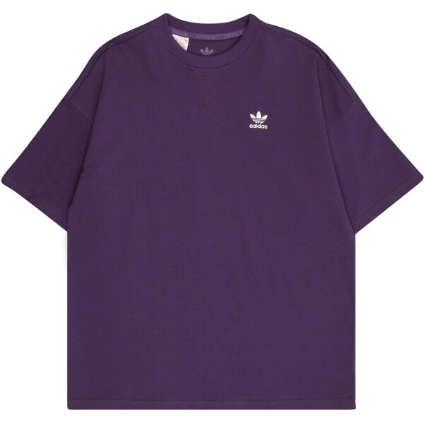 ADIDAS ORIGINALS Tričko černicová / biela 65795496