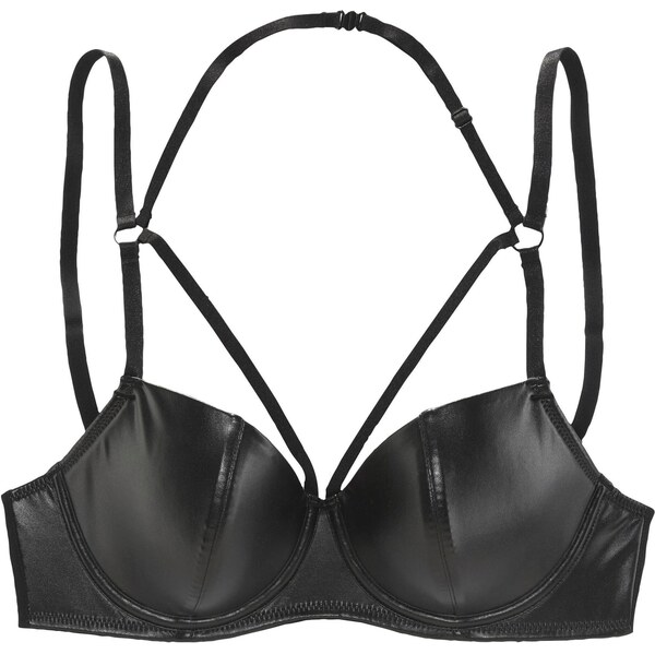 PETITE FLEUR GOLD Podprsenka čierna 65661051