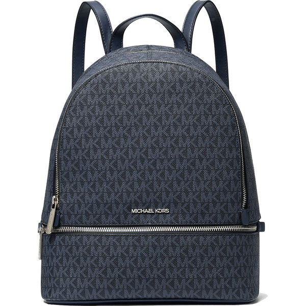 Michael Kors Batoh Rhea Medium Signature Logo Backpack Admiral 65204200