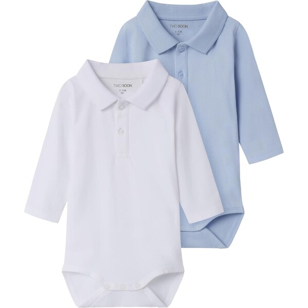 TWO SOON Body modrá / biela 65644755