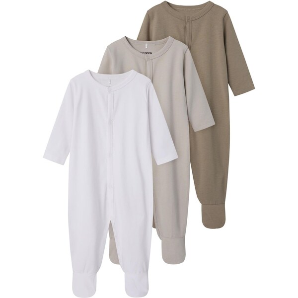 TWO SOON Pyžamo telová / tmavobéžová / vaječná škrupina 65644996