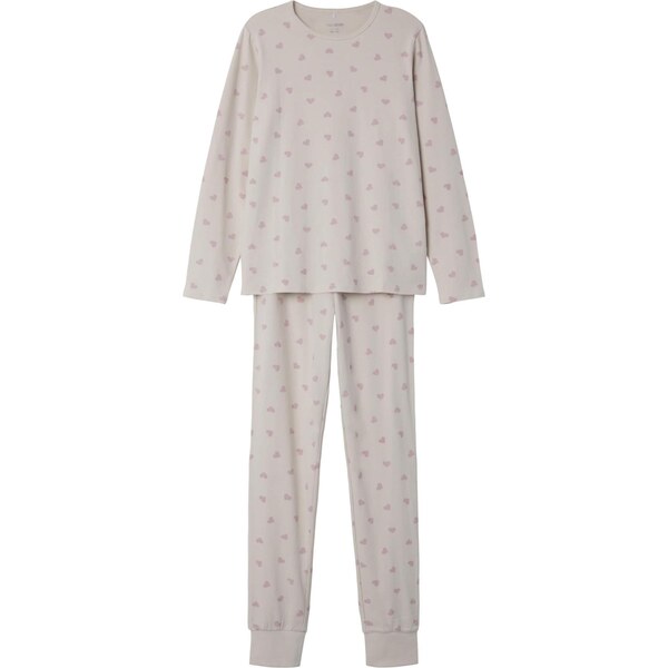 TWO SOON Pyžamo svetlosivá / ružová 65645003