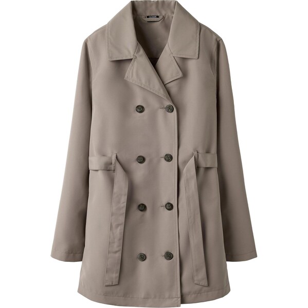 TWO SOON Kabát tmavobéžová 65651081