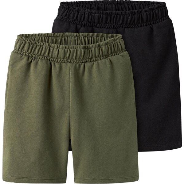 TWO SOON Nohavice olivová / čierna 65651239