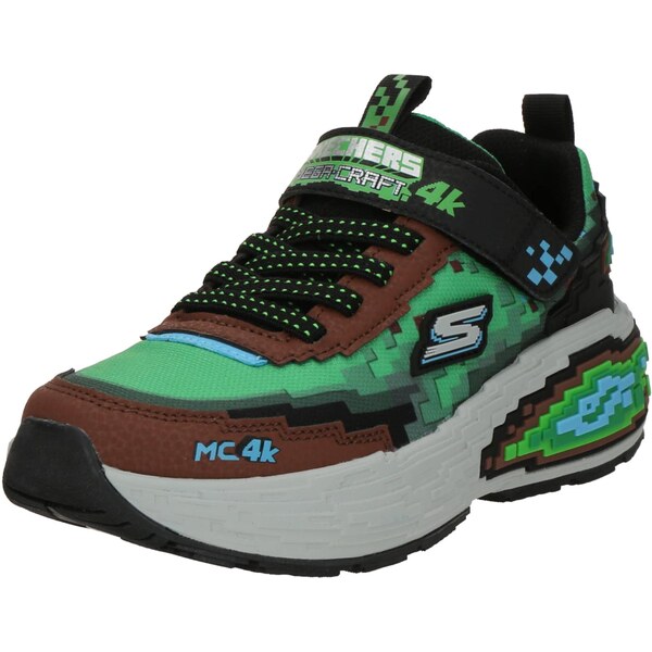 SKECHERS Tenisky MEGA-CRAFT 4K hnedá / sivá / zelená / čierna 65204742