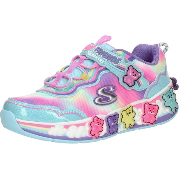 SKECHERS Tenisky GUMMY FRIENDS svetlomodrá / žltá / fialová / 65204739