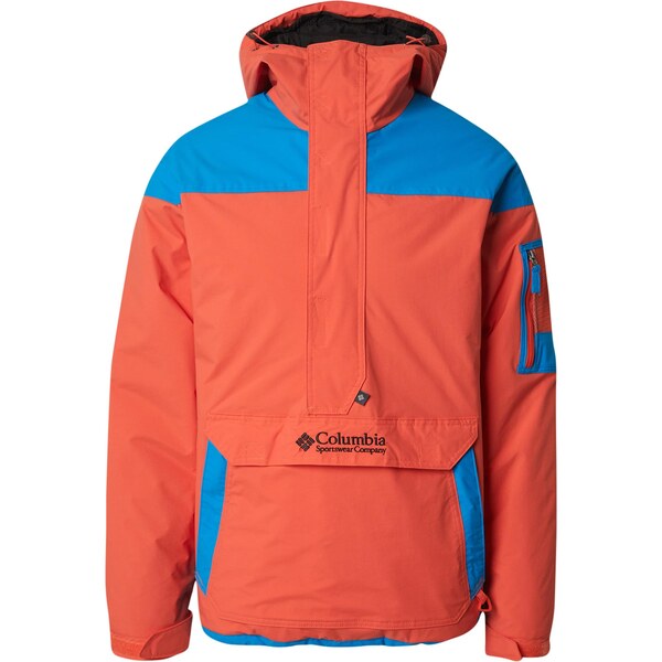 COLUMBIA Outdoorová bunda Challenger II azúrová / oranžová / čierna 65376856