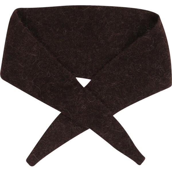 Samsøe Samsøe Šál Sanor tmavohnedá 65694981